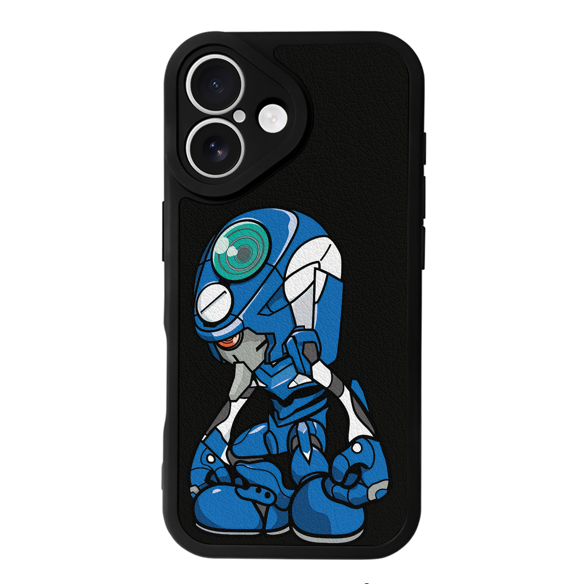 （画像用） EVA 新世紀エヴァンゲリオン 【iPhone 16シリーズ対応】シリコンスマホケース（レザー調） 材質：シリコン